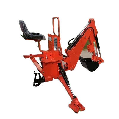 3 Point Hitch Pto Driven Backhoe Agriculture Ditching Excavate Tractor