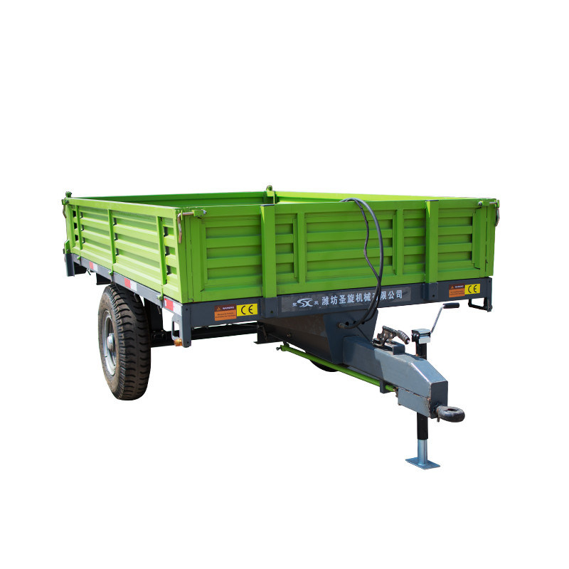 350mm Mini Tractor Agricultural Farm Trailer 0.5T Garden Dump Hydraulic